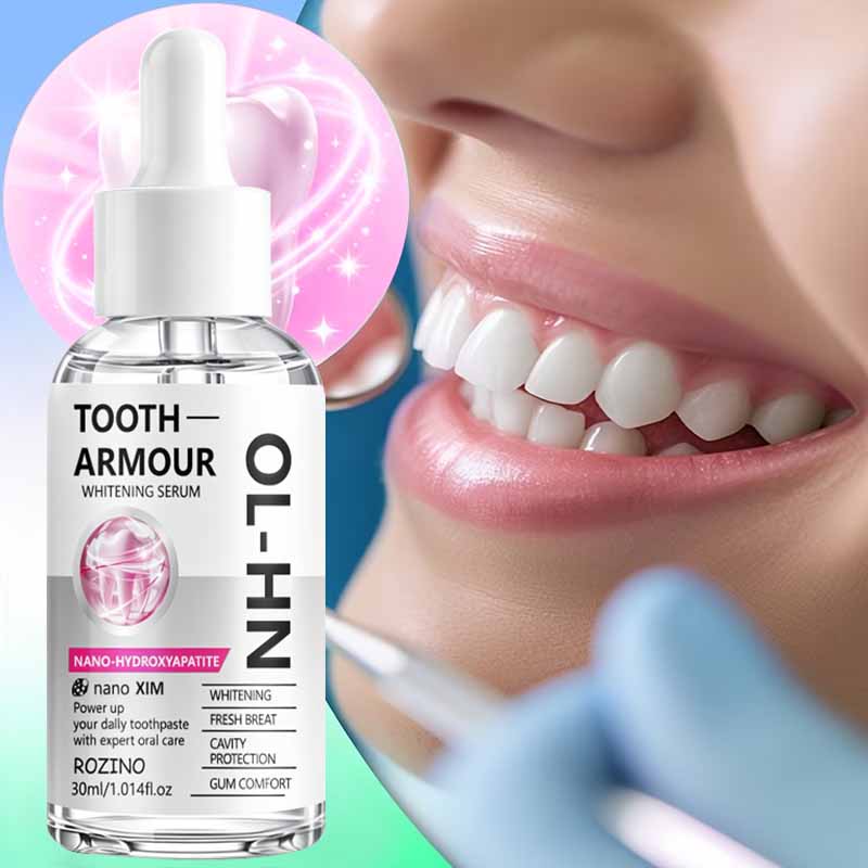 Teeth Whitening After Care - โรซิโน เฟรช ทีธ เอสเซนส์ มีเนื้อสัมผัสที่สดชื่นและอ่อนโยน ทำความสะอาดพื้นผิวฟันได้อย่างมีประสิทธิภาพและช่วยให้ฟันสะอาดอยู่เสมอ