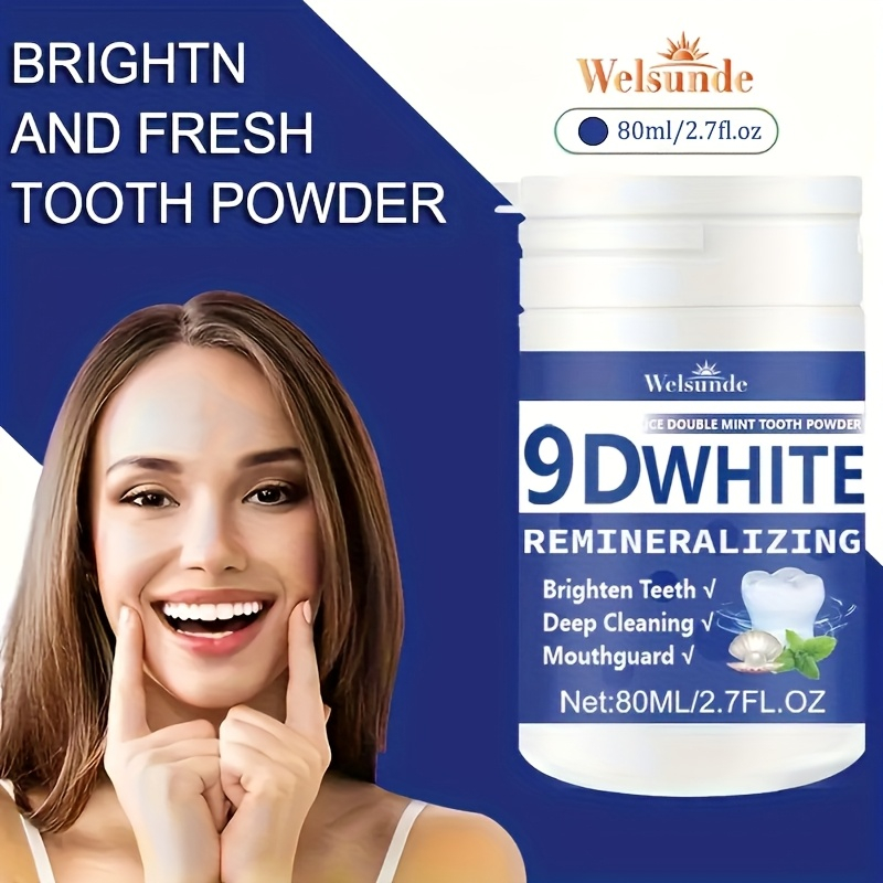 ผงฟันไฮโดรซีอะพาไทต์ 9D ไวท์ ร - Teeth Whitening Ulta บทวิจารณ์และราคา