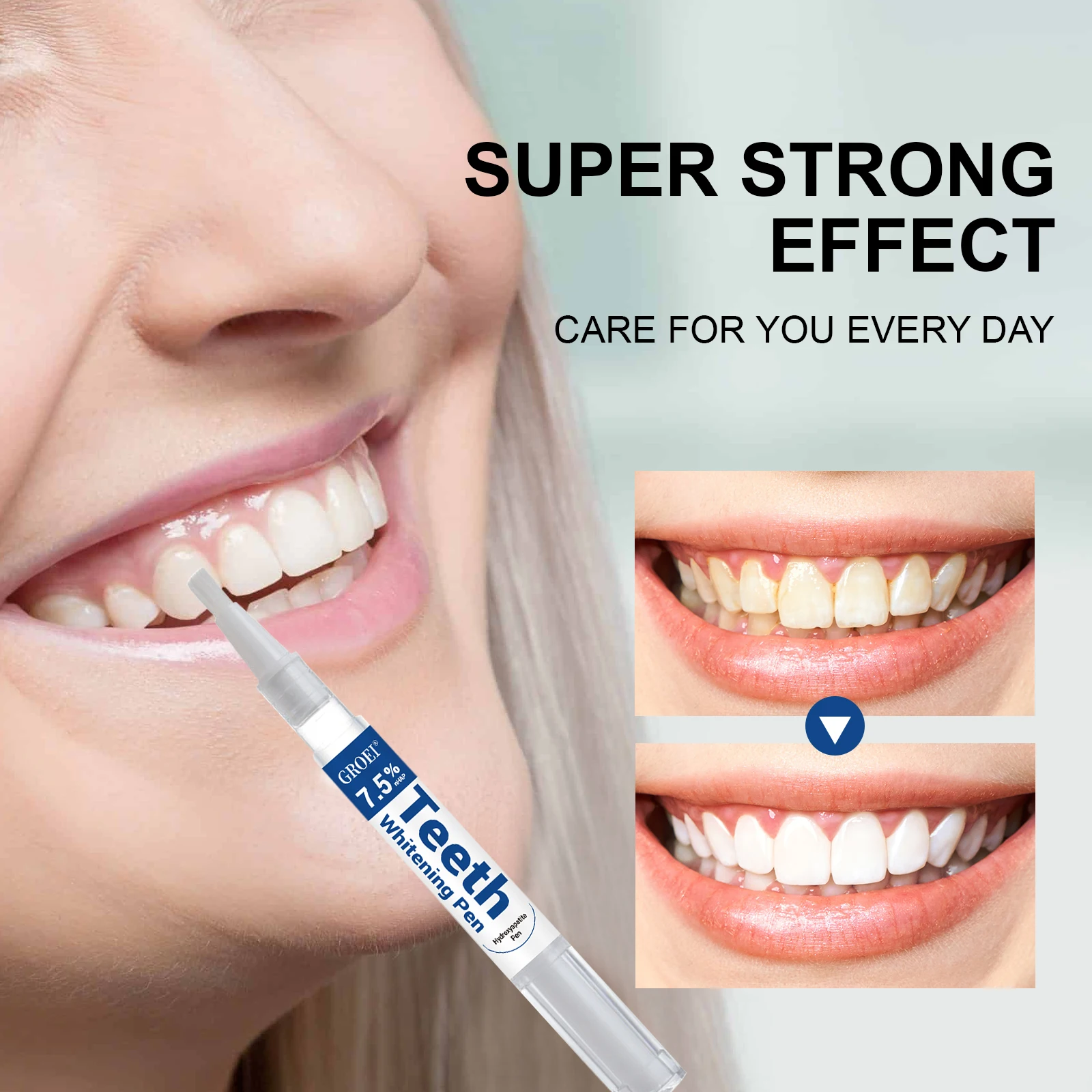 ปากกาฟอกสีฟันไฮดรอกซีอะพาไทต์  - Teeth Whitening From Home บทวิจารณ์และราคา