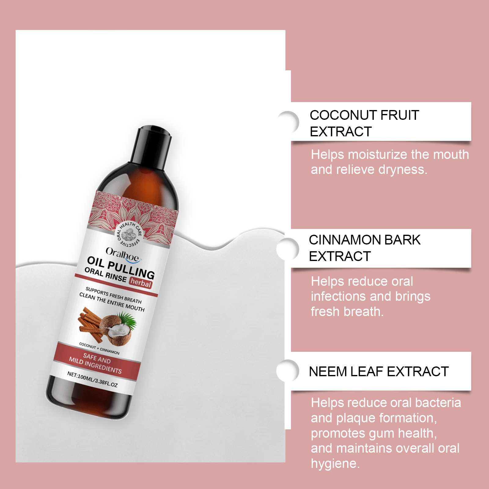น้ํามันมะพร้าวดึงน้ํายาบ้วนปาก - Teeth Whitening With Coconut Oil บทวิจารณ์และราคา