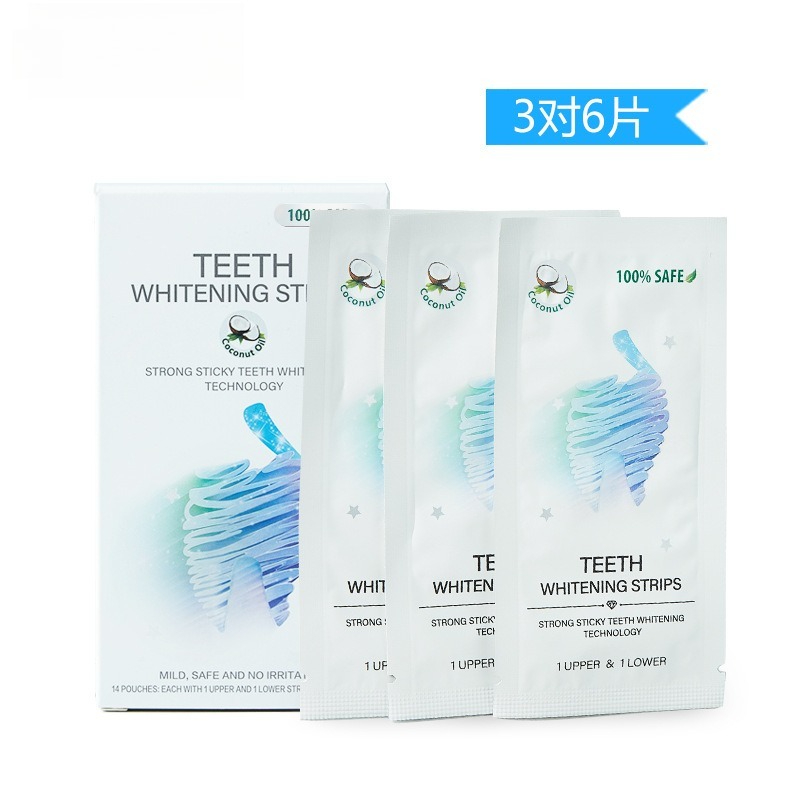 แผ่นแปะฟอกฟันขาว 6D น้ำมันมะพร - Teeth Whitening With Coconut Oil บทวิจารณ์และราคา