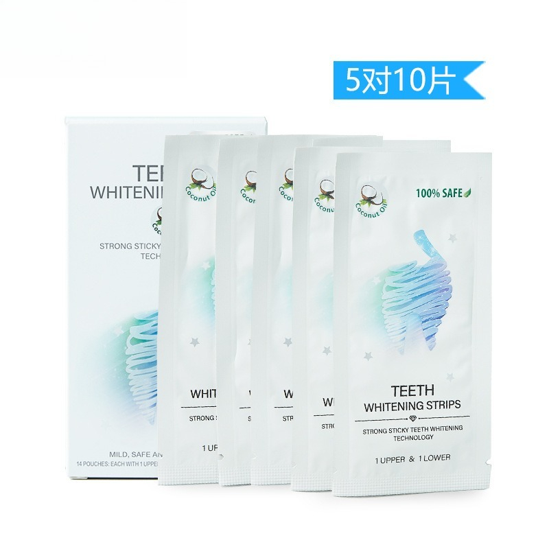 แผ่นแปะฟอกฟันขาว 6D น้ำมันมะพร - Teeth Whitening With Coconut Oil บทวิจารณ์และราคา