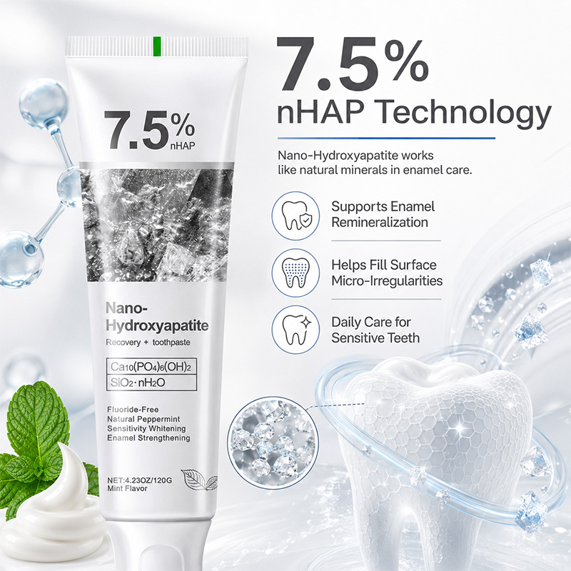 5/6 ชิ้น 7.5% nHAP นาโนไฮดรอกซ - Teeth Whitening Toothpaste บทวิจารณ์และราคา