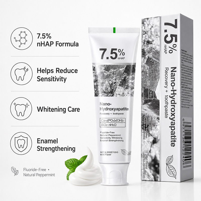 5/6 ชิ้น 7.5% nHAP นาโนไฮดรอกซ - Teeth Whitening Toothpaste บทวิจารณ์และราคา