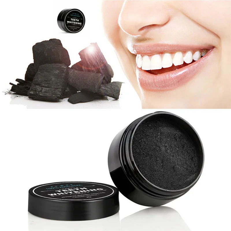 ผงถ่านกัมมันต์สีขาวบรรจุฟอกสีฟ - Whitening Powder Activated บทวิจารณ์และราคา