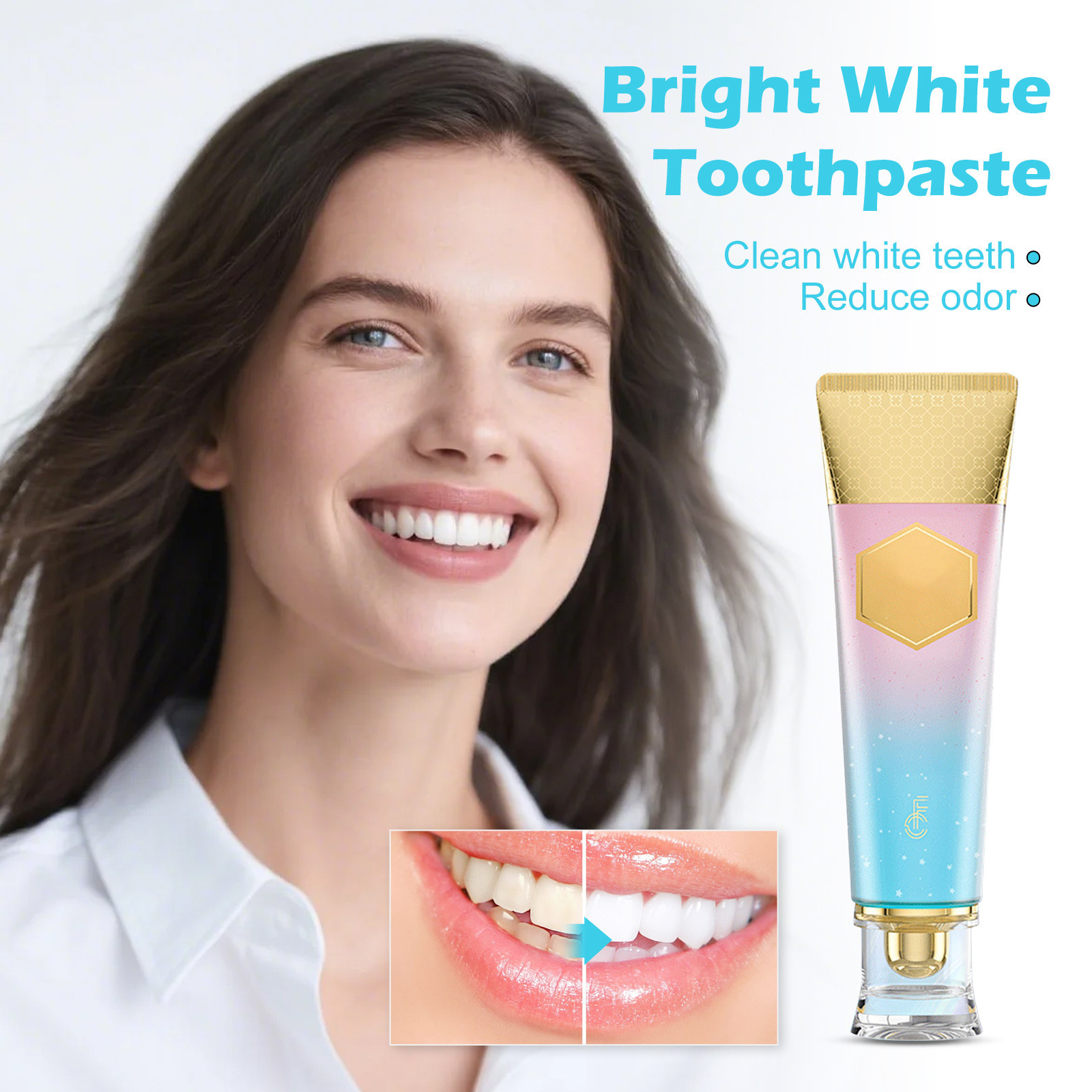 ยาสีฟันไวท์เทนนิ่ง ครีมดูแลช่อ - Teeth Whitening Toothpaste บทวิจารณ์และราคา