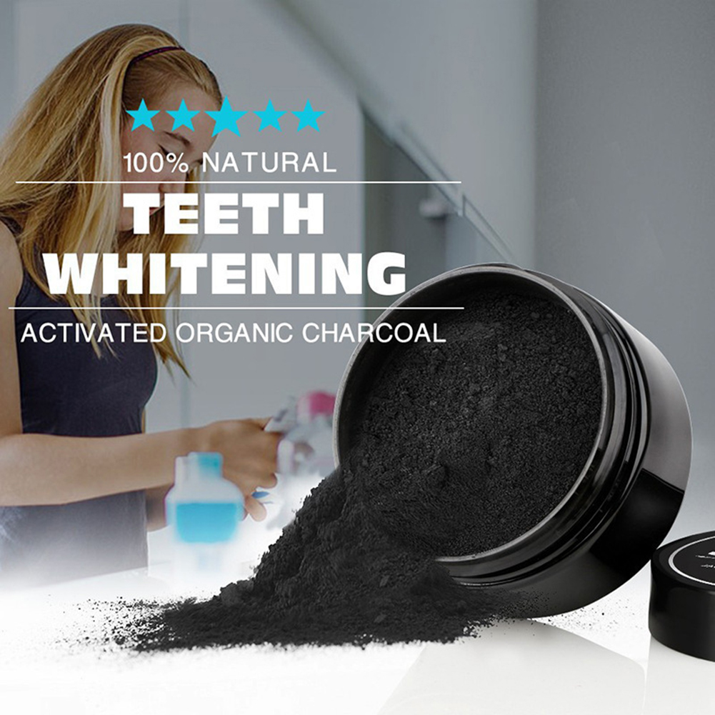 ผงฟอกสีฟัน2ชนิดผงถ่านออร์แกนิก - Whitening Powder Activated บทวิจารณ์และราคา
