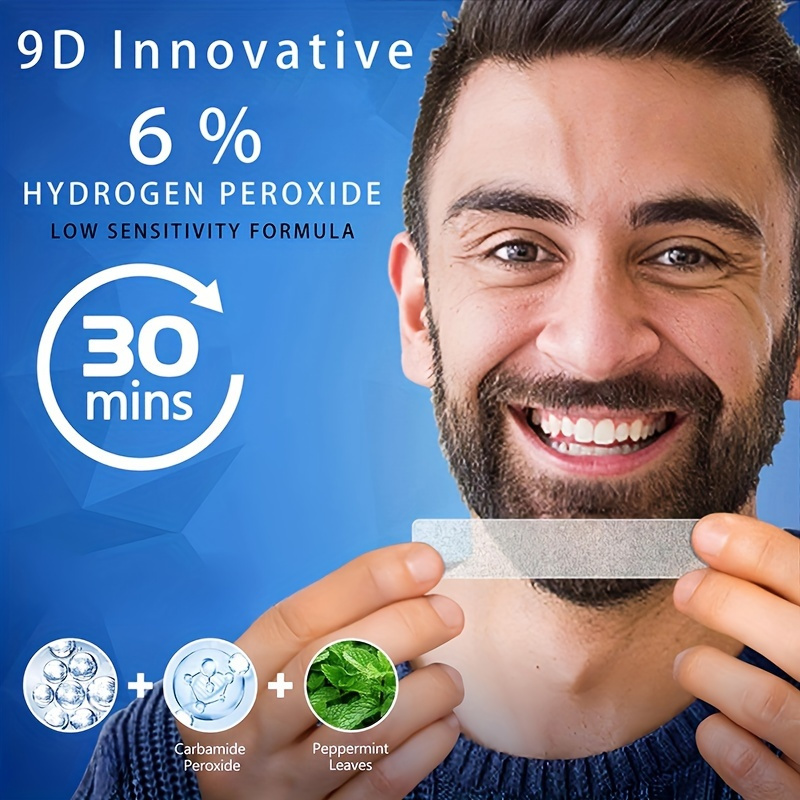 แถบฟอกสีฟัน Aurany White 9D 21 - Teeth Whitening From Home บทวิจารณ์และราคา
