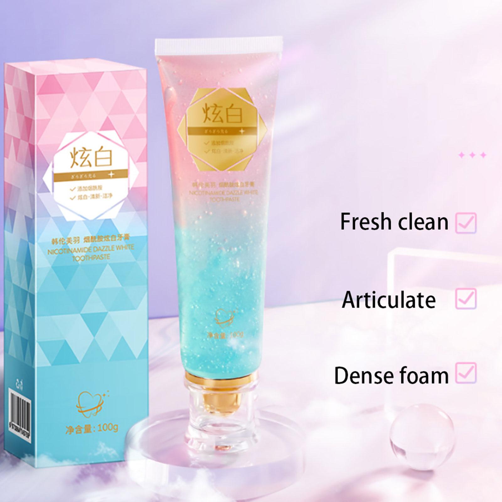Niacinamide ยาสีฟันไวท์เทนนิ่ง - Teeth Whitening Toothpaste บทวิจารณ์และราคา