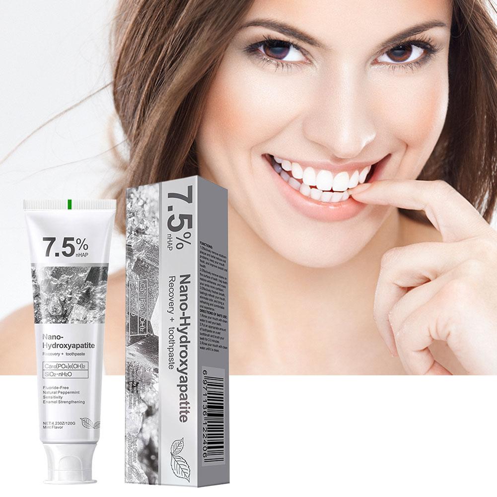ยาสีฟันนาโนไฮดรอกซีอะพาไทต์ 7. - Teeth Whitening Toothpaste บทวิจารณ์และราคา