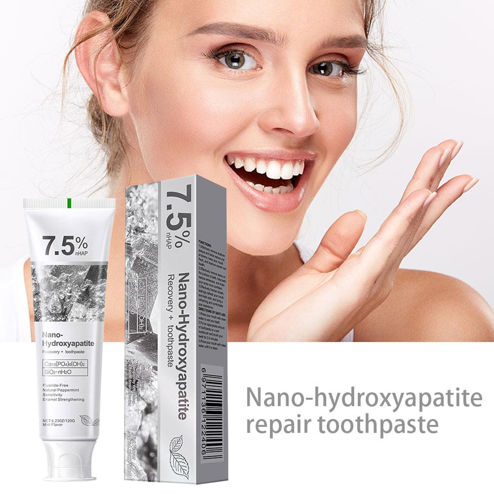 ยาสีฟันนาโนไฮดรอกซีอะพาไทต์ 7. - Teeth Whitening Toothpaste บทวิจารณ์และราคา