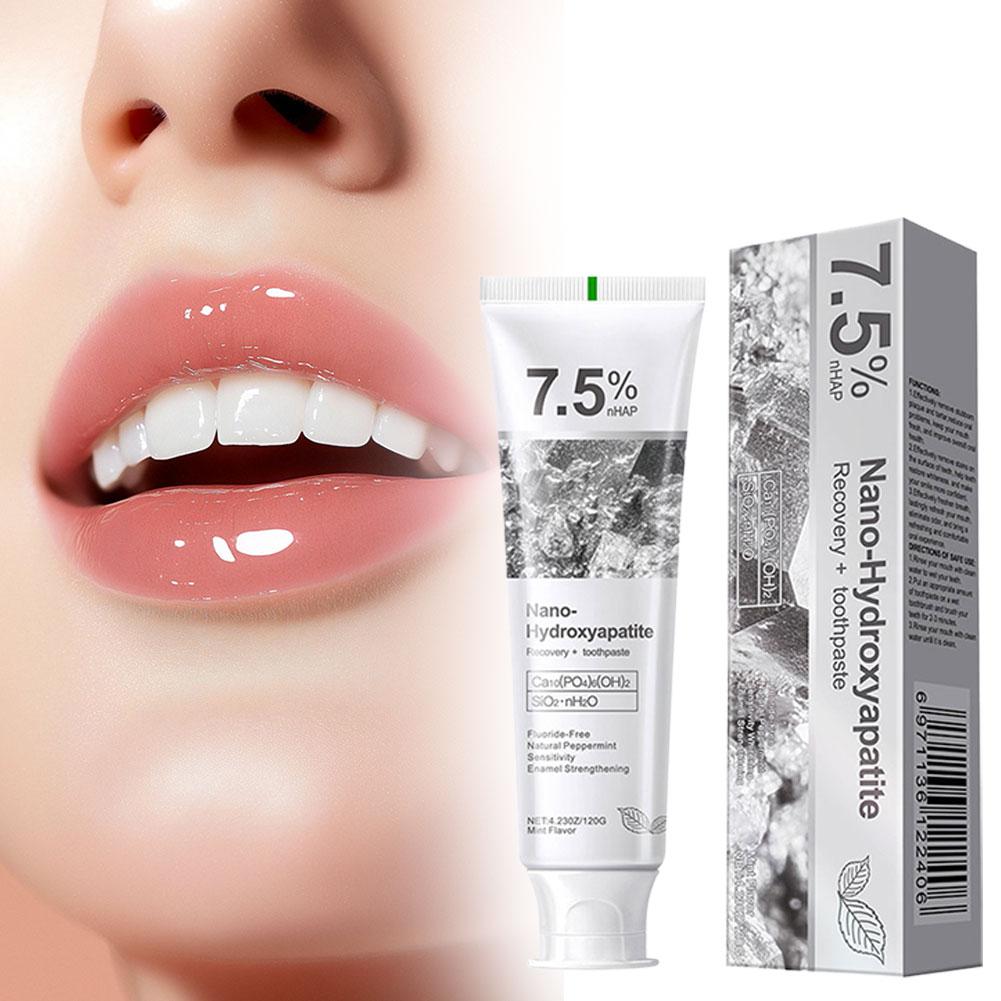 ยาสีฟันนาโนไฮดรอกซีอะพาไทต์ 7. - Teeth Whitening Toothpaste บทวิจารณ์และราคา