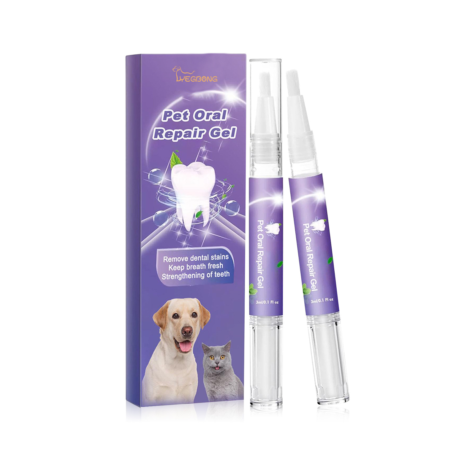 สัตว์เลี้ยง Oral Repair GEL Pu - Teeth Whitening From Home บทวิจารณ์และราคา