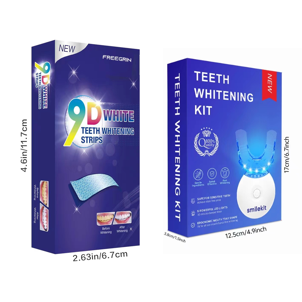 ชุดฟอกสีฟัน - เครื่องฟอกสีฟันไ - Teeth Whitening Led Kit บทวิจารณ์และราคา