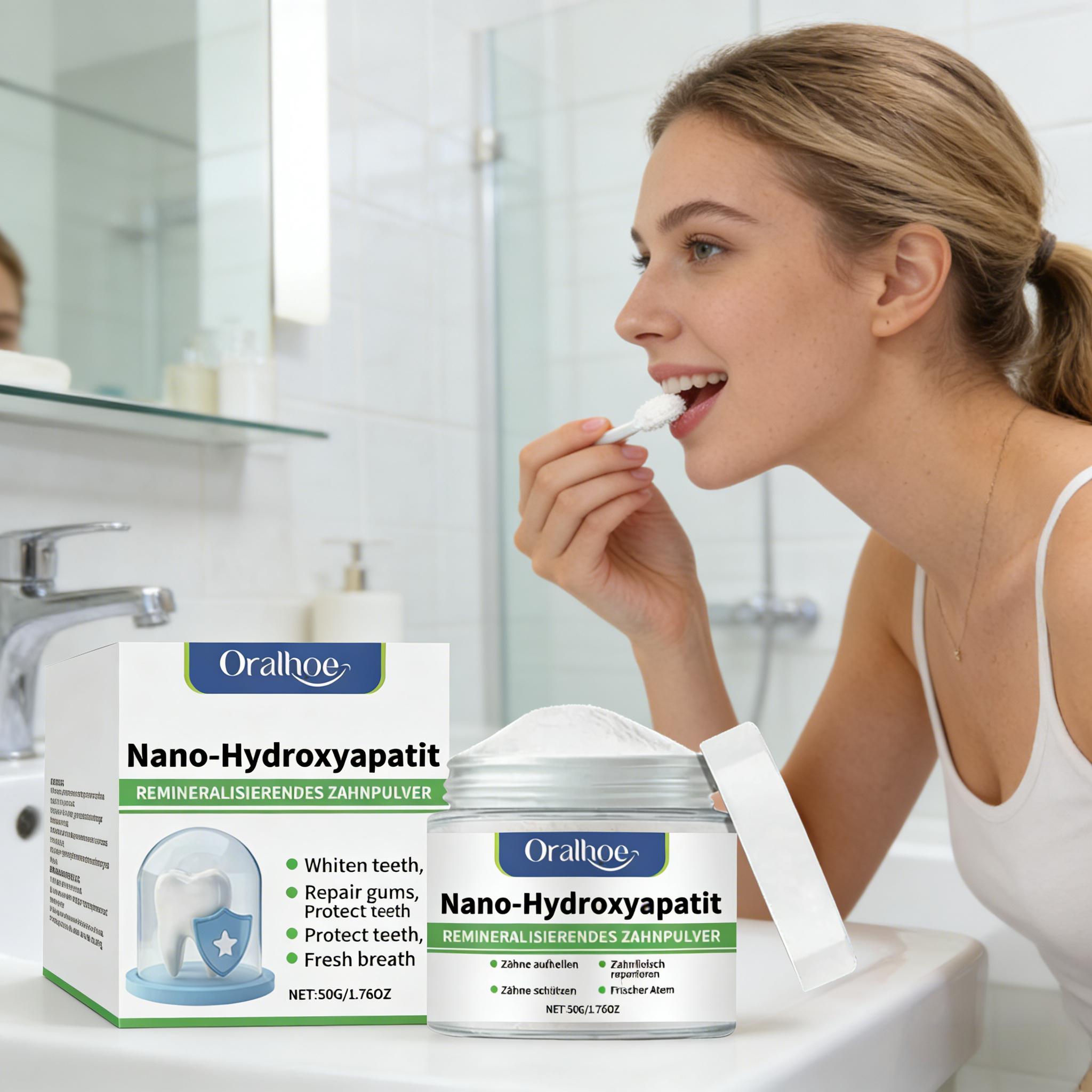 ผงฟอกสีฟัน Oralhoe ทำความสะอาด - Teeth Whitening From Home บทวิจารณ์และราคา