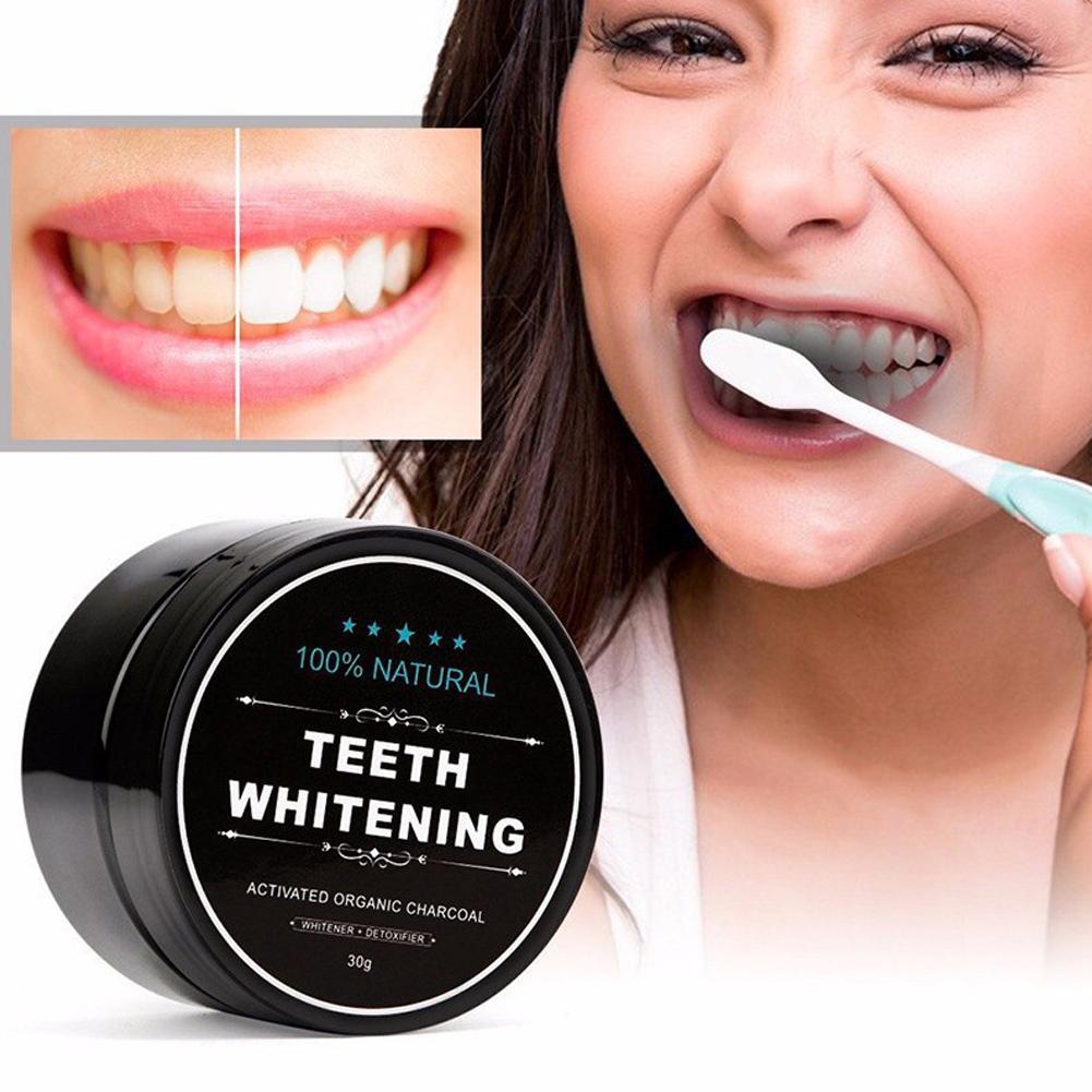3X ฟันไวท์เทนนิ่ง Oral Care ไม - Whitening Powder Activated บทวิจารณ์และราคา