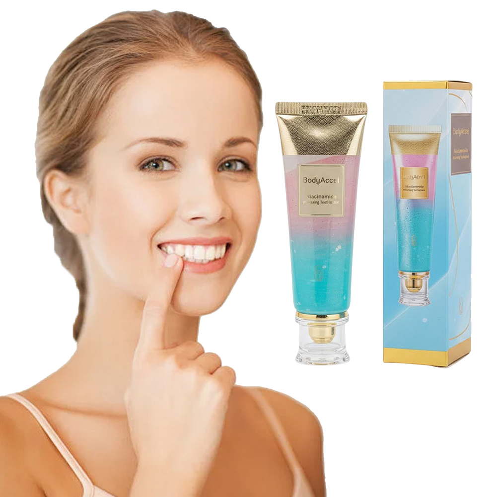 ยาสีฟันไวท์เทนนิ่งไนอาซินาไมด์ - Teeth Whitening Toothpaste บทวิจารณ์และราคา