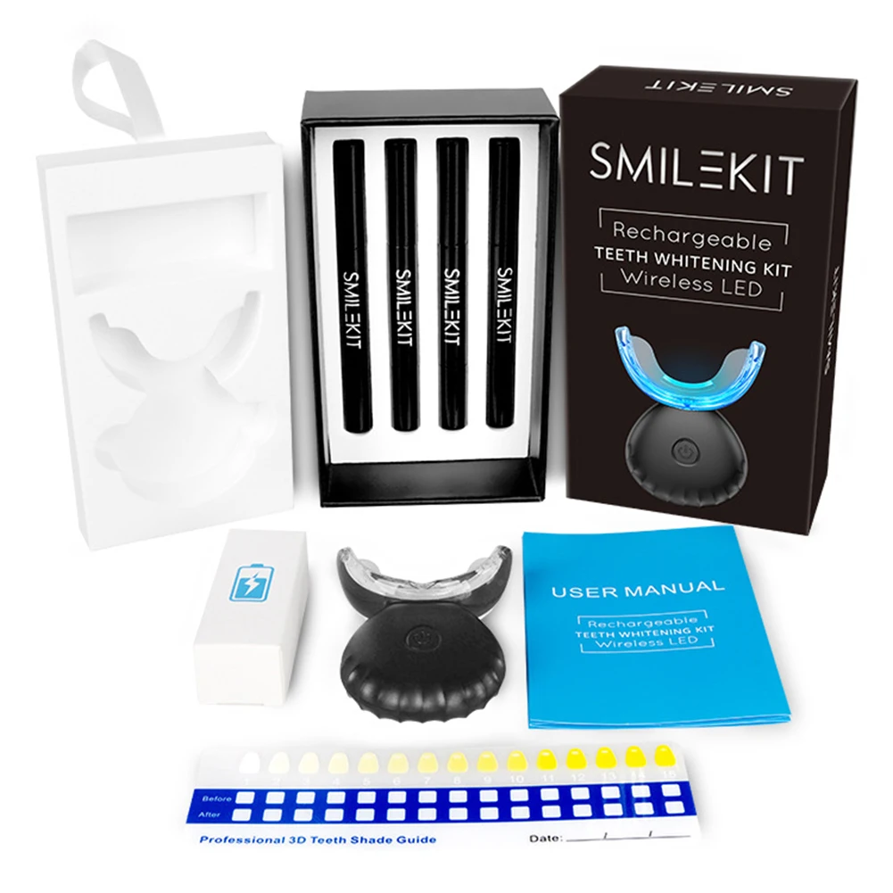 ทันตกรรมชุดฟอกสีฟัน Mini 16 LE - Teeth Whitening Led Kit บทวิจารณ์และราคา