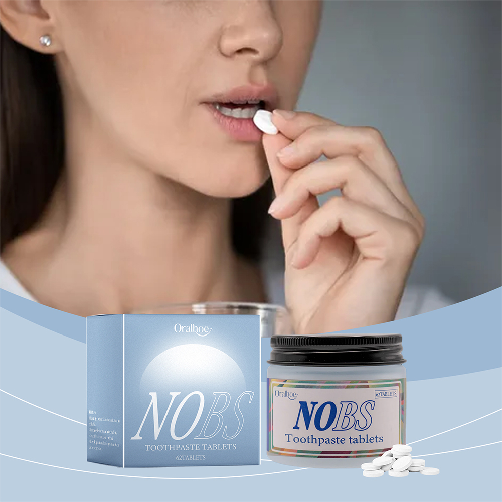 แท็บเล็ตยาสีฟัน NOBS - นาโนไฮด - Teeth Whitening With Coconut Oil บทวิจารณ์และราคา