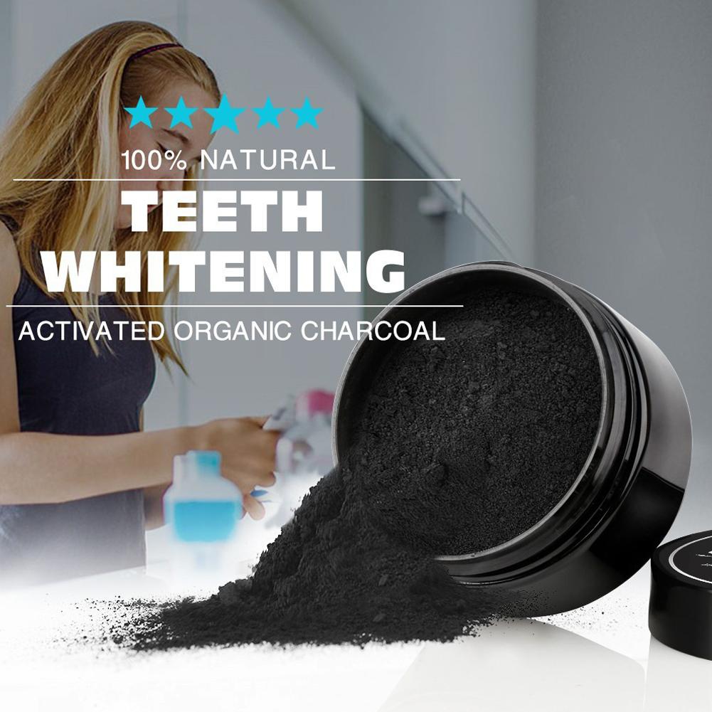 ผงถ่านกัมมันต์ออร์แกนิคสำหรับข - Whitening Powder Activated บทวิจารณ์และราคา