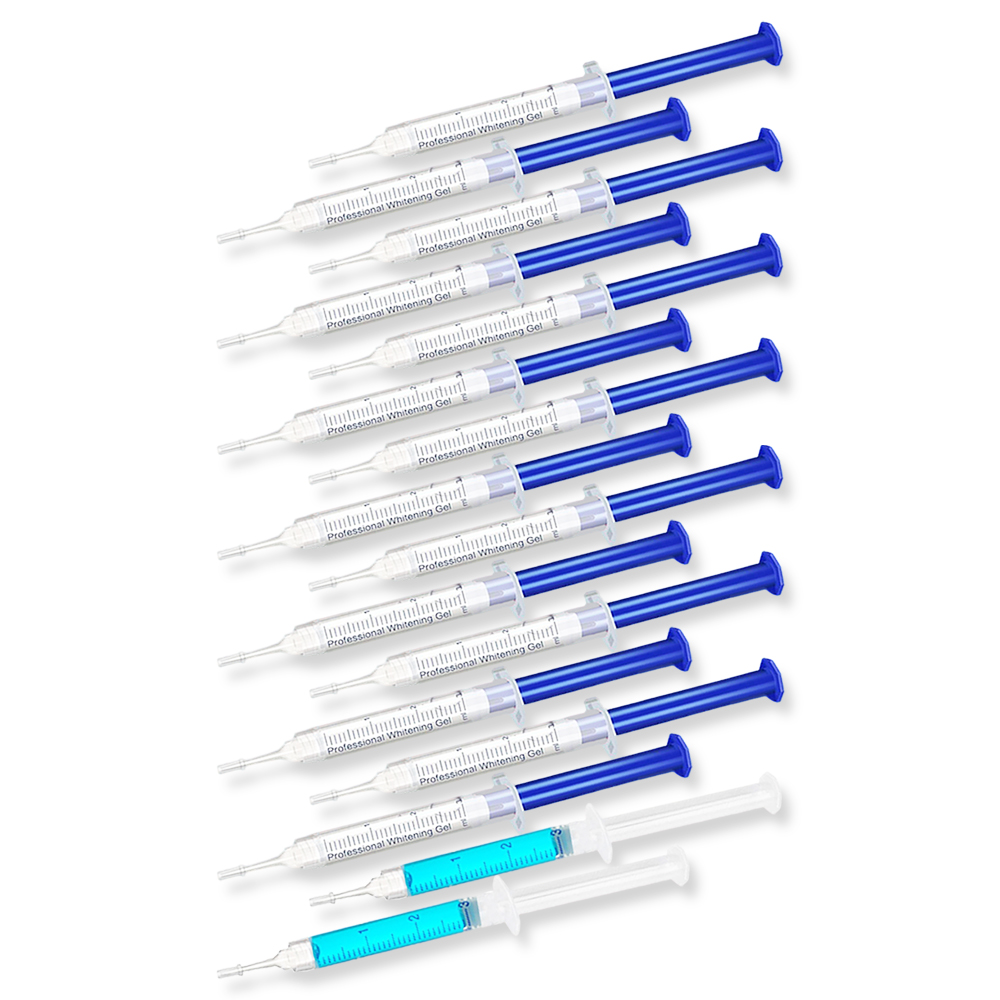 เจลฟอกสีฟัน กลิ่นมิ้นท์ เจลฟอก - Teeth Whitening Led Kit บทวิจารณ์และราคา